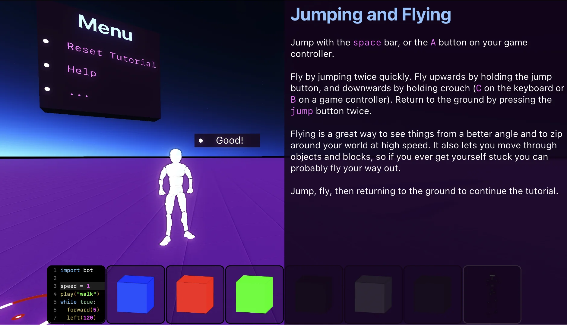 Jumping and Flying Screenshot